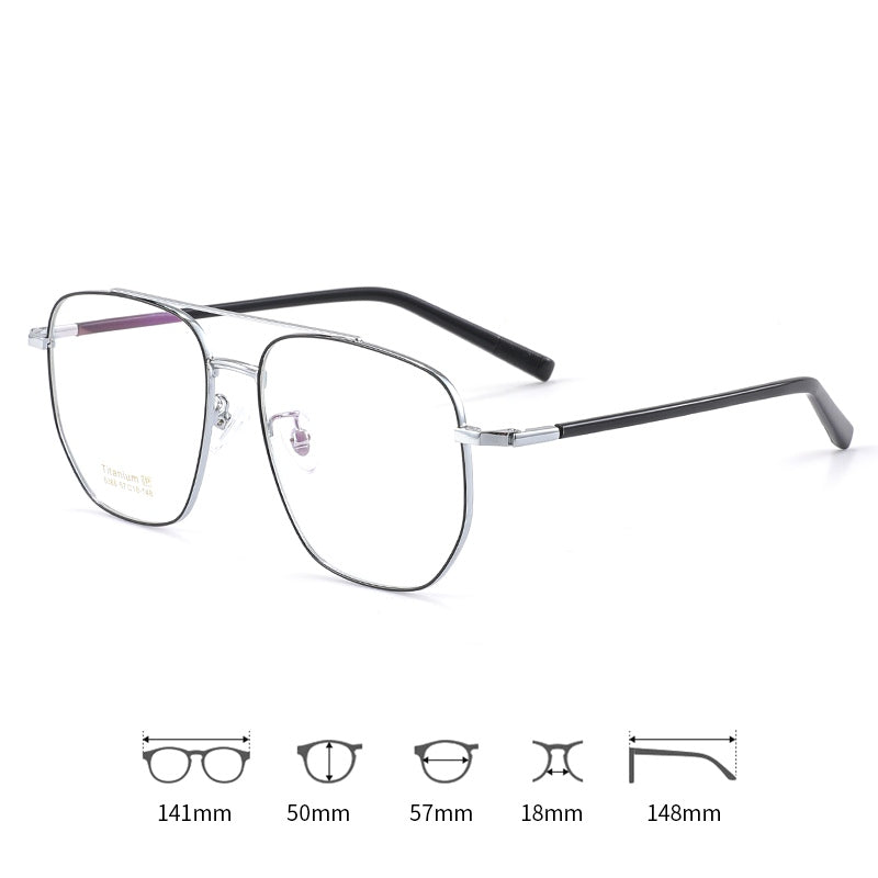 Silver Streak Metal Frame