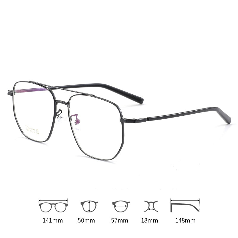 Classic Black Metal Wayfarer