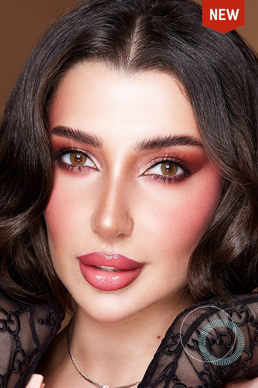 Amara Green Hazel - 2 Lenses