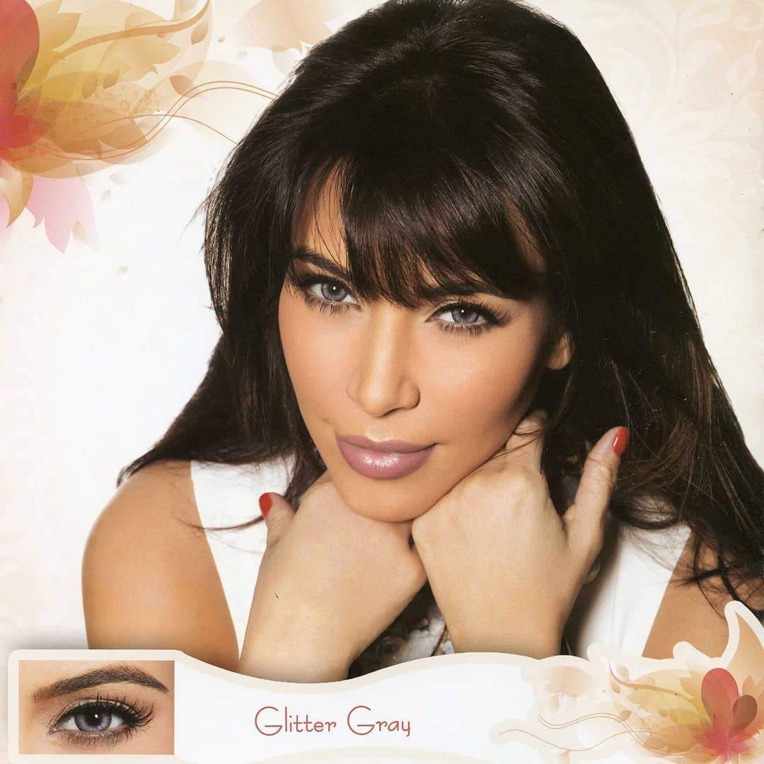 Bella Diamond - Glitter Gray - Contact Lens Qatar