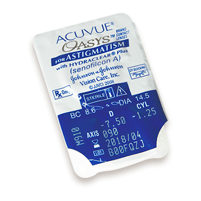 Acuvue Oasys for Astigmatism