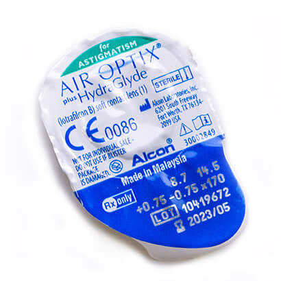 Air Optix plus HydraGlyde for Astigmatism