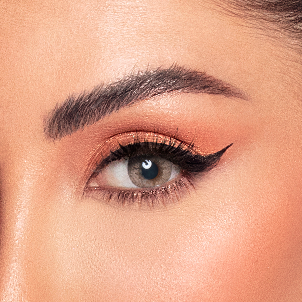 Amara Brown Gold - 2 Lenses