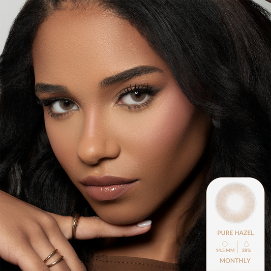 Amara Pure Hazel - 2 Lenses