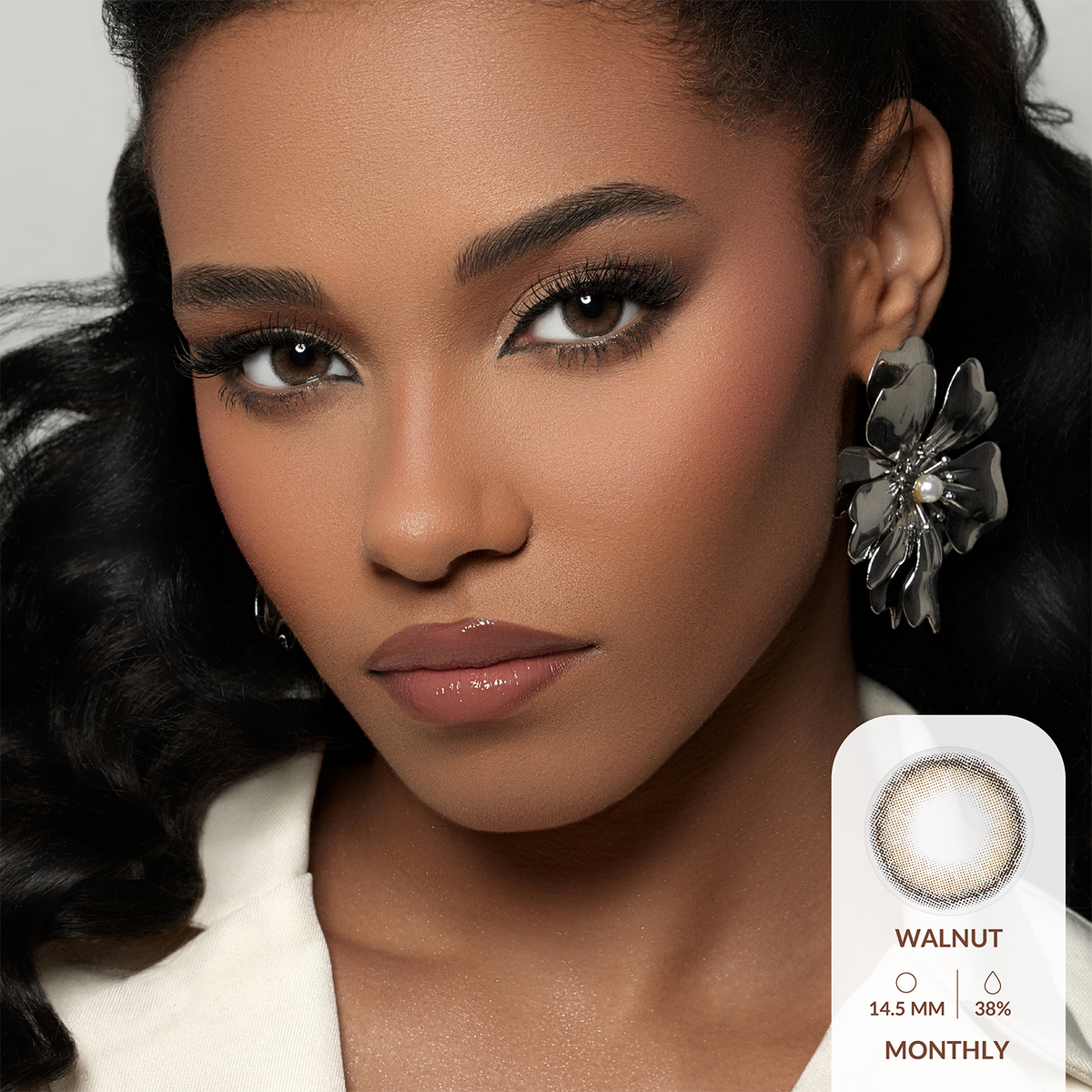 Amara Walnut - 2 Lenses
