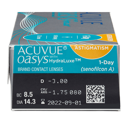Acuvue Oasys 1 Day for Astigmatism - Contact Lens Qatar