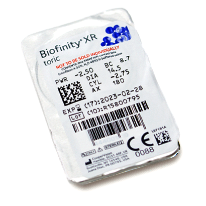 Biofinity XR Toric 3 Pack